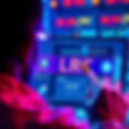 A person looking at a digital wallet interface showing staked LRC tokens with an option to unstake them.