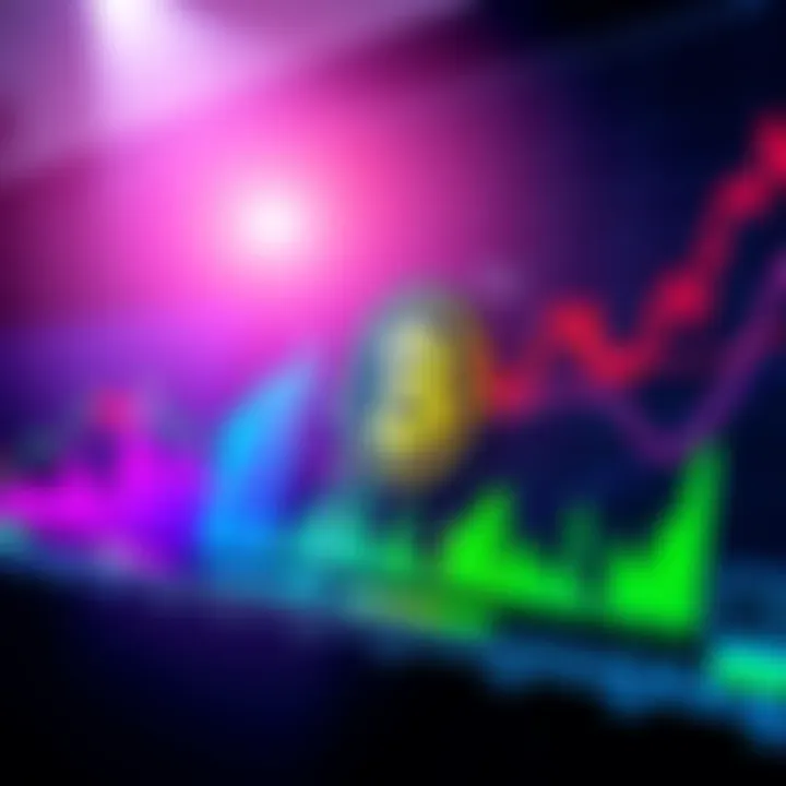Updated Bitcoin Rainbow Chart A colorful chart displaying Bitcoin price trends and forecasts, showing various growth stages with a rainbow gradient.