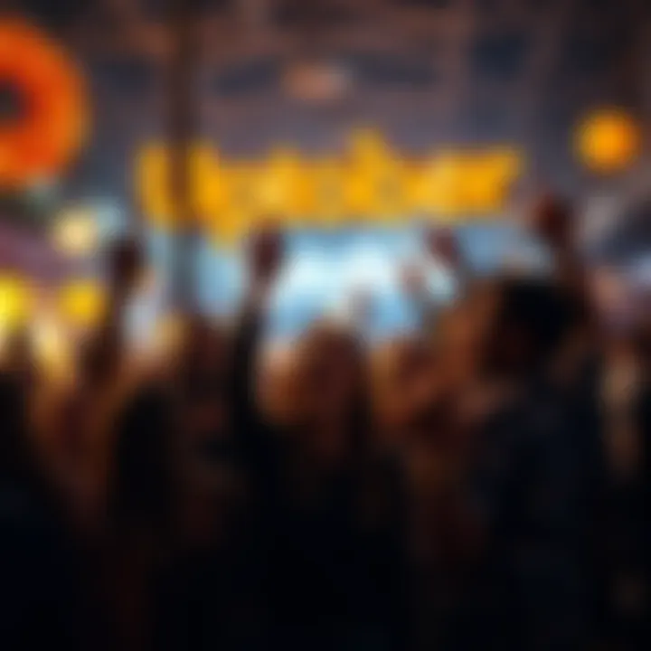 A group of happy people gathered together, celebrating in a festive atmosphere, symbolizing excitement for market shifts in October
