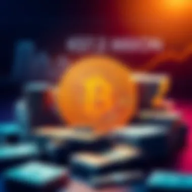 Illustration of a Bitcoin symbol with stacks of cash representing the US government's $7.2 million allocation for each mined bitcoin in 2026.