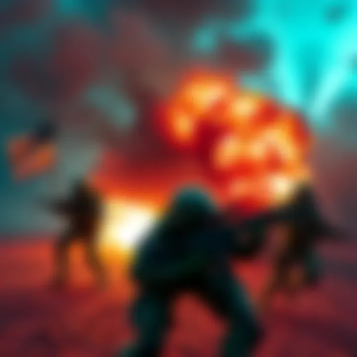 Military forces from the US and Israel launching a coordinated attack targeting Iran