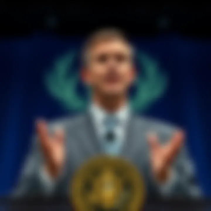 Treasury Secretary Scott Bessent speaking at the Reagan Economic Forum about the seizure of $1 billion in Iranian cryptocurrency.