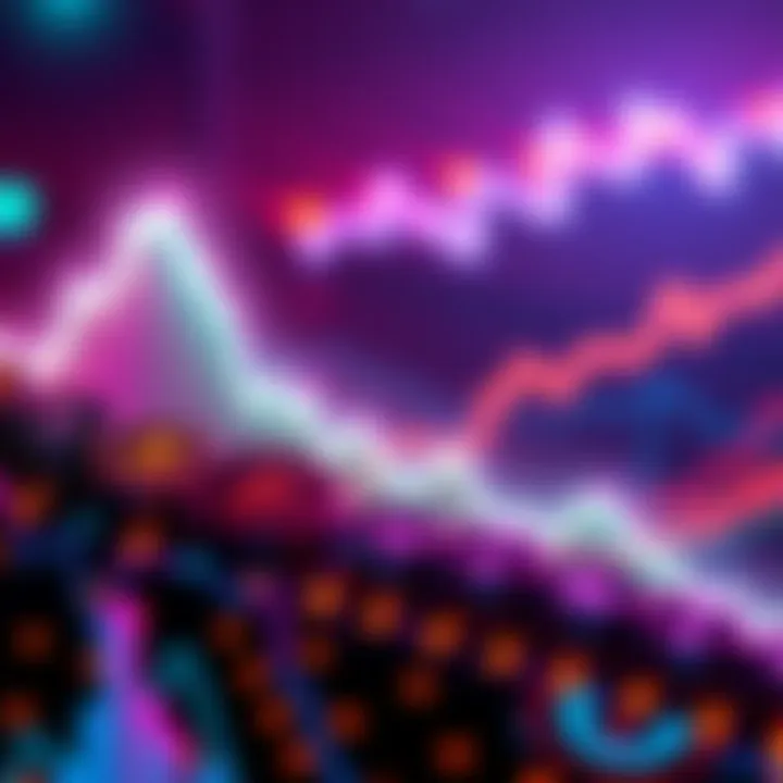 Graph showing a sharp increase in USDC value over the week