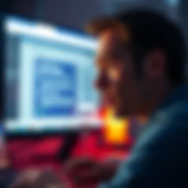 A person looking stressed at a computer screen showing Coinbase's interface with a warning about locked funds