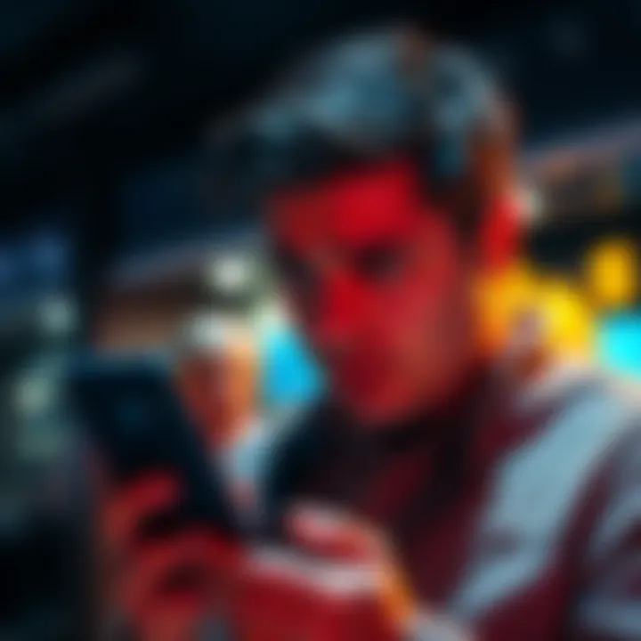 A person looking frustrated while uninstalling an app on their smartphone, showing disappointment over app's integrity