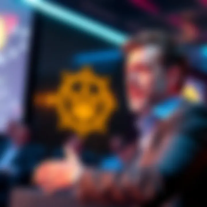 Yves La Rose speaking at an AMA event about Vaulta's new rebranding and updates