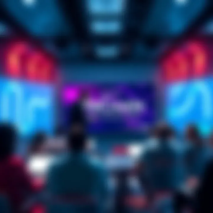 People discussing VeChain updates in an online forum setting