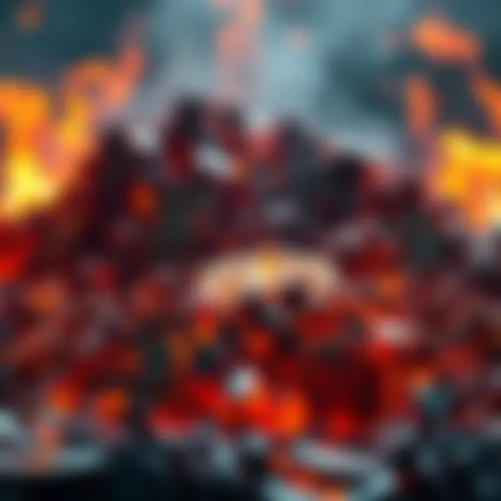 Visual representation of Verasity burning 174 million VRA tokens, showing a pile of burnt tokens and a decreasing supply chart.