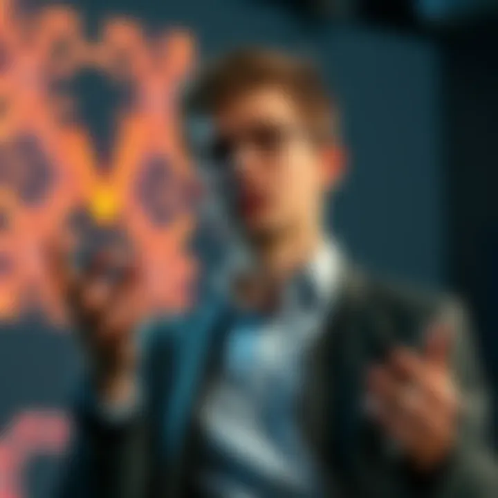 Vitalik Buterin presenting his proposal for using RISC-V to improve Ethereum's performance