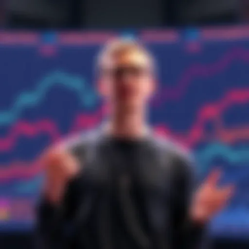 Vitalik Buterin presenting a roadmap for Ethereum's quantum resistance with charts and graphs in the background