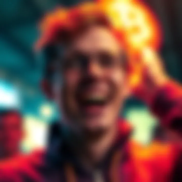 Vitalik Buterin with a smile, showing excitement after winning a bet on Polymarket.