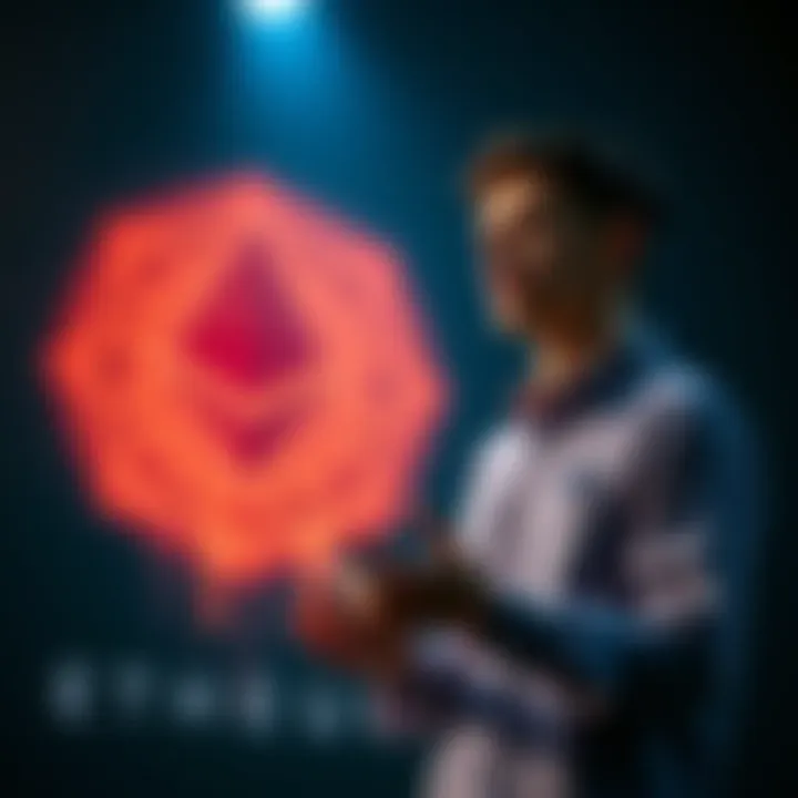 Vitalik Buterin showcasing his new vision for Ethereum with a focus on design and functionality