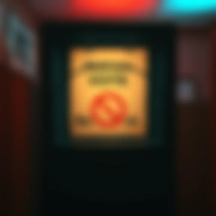 A voting booth showing an empty ballot and a sign indicating non-voting as a choice, symbolizing voter apathy.