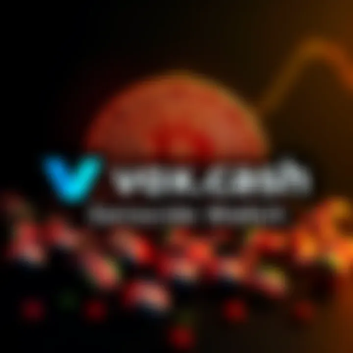A digital graphic showing the Vox.cash logo alongside the words 'Genocide Watch for North America' with a backdrop of the Bitcoin Cash logo.