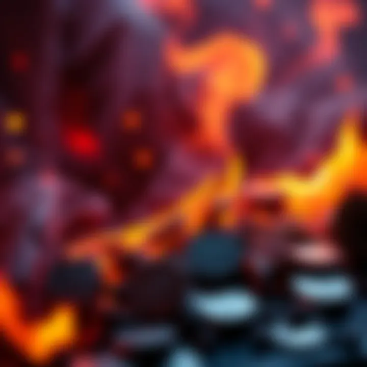 VRA Tokens Being Burned A visual representation of VRA tokens being burned, showing flames and tokens to represent the burning process.