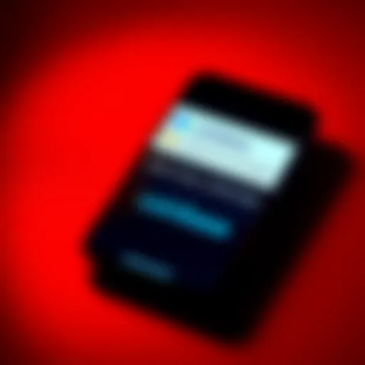 A smartphone displaying a suspicious message claiming to be from Coinbase, alerting people to a smishing scam.