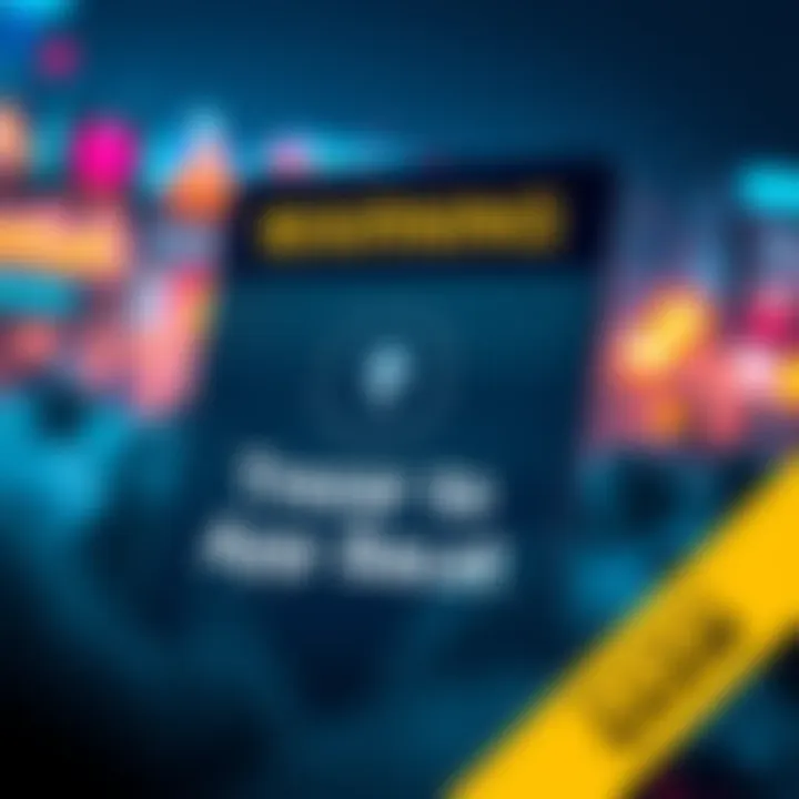 Alert message about potential scam involving Trezor app and crypto wallets