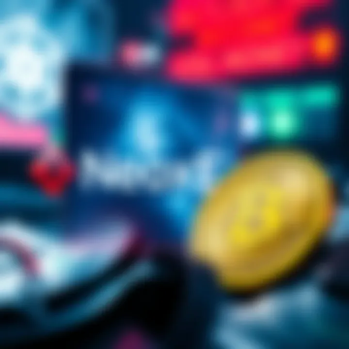 A graphic showing a warning alert with the NeoxEX logo, a Bitcoin symbol, and an image of lost money. Emphasis on avoiding scams.