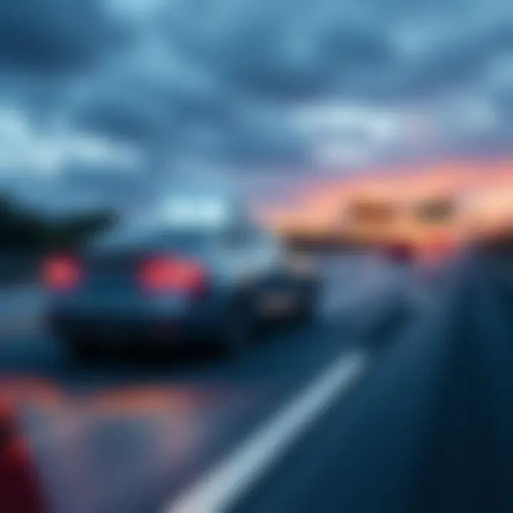 Waymo self-driving car on freeway A Waymo self-driving car stopped on the freeway, showcasing its high-tech sensors and cameras, amid concerns over its operation.