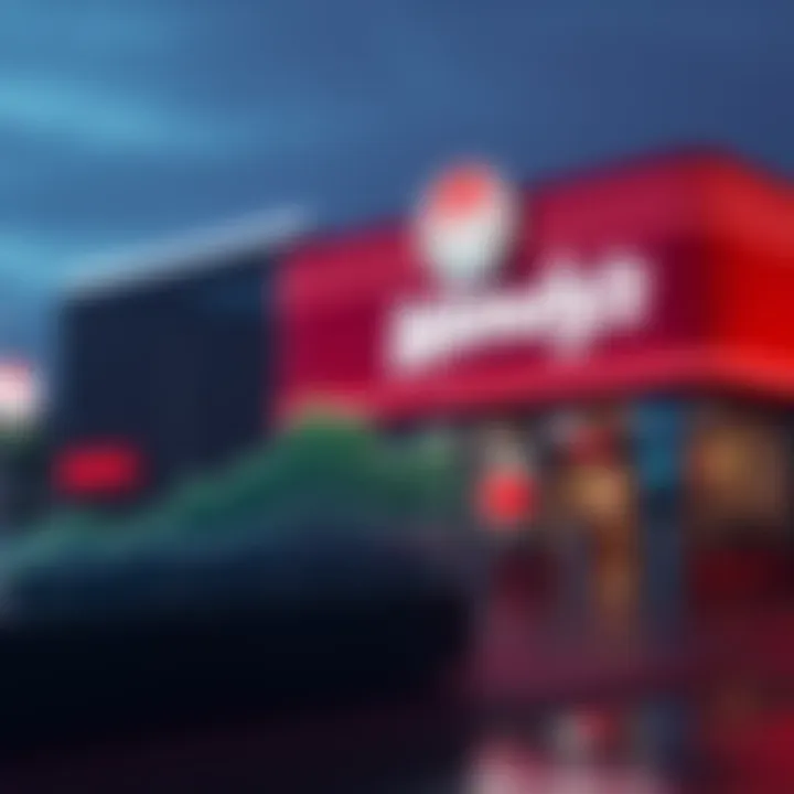 Chart showing Wendy's stock performing better than Bitcoin in 2026 with decline percentages