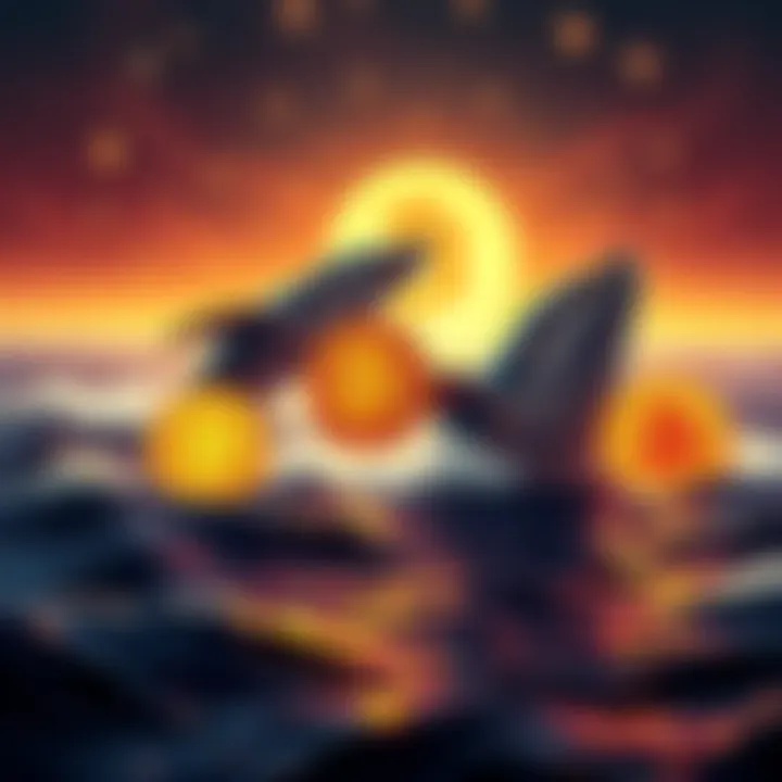Bitcoin whales transferring large amounts of BTC to exchanges before market drop