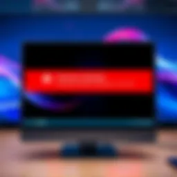 Computer screen displaying a Windows Defender alert flagging a Monero wallet as a potential threat