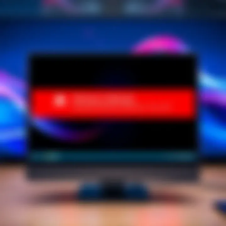 Computer screen displaying a Windows Defender alert flagging a Monero wallet as a potential threat