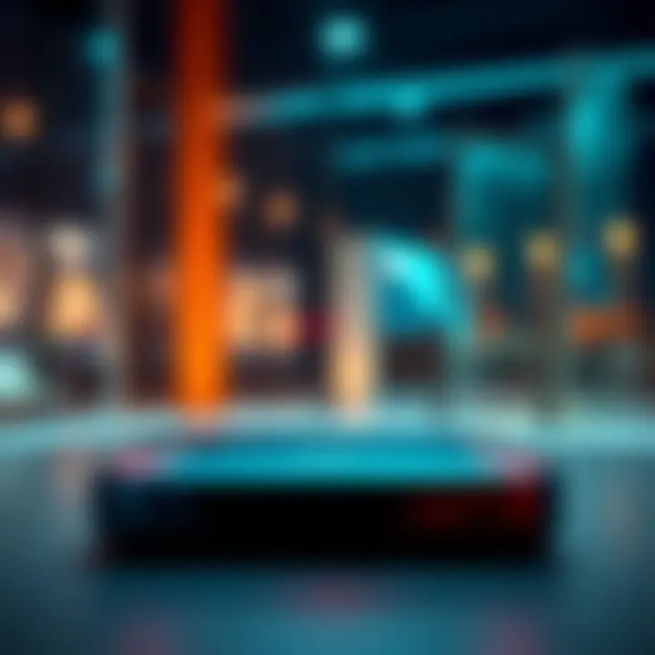 Wireless Relay Mode for Mini Devices A sleek Mini device showcasing wireless connectivity features against a modern digital backdrop