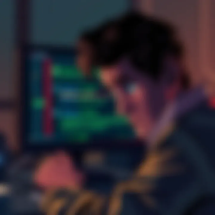 A frustrated person looking at a computer screen with a withdrawal error message for Solana on Kraken.