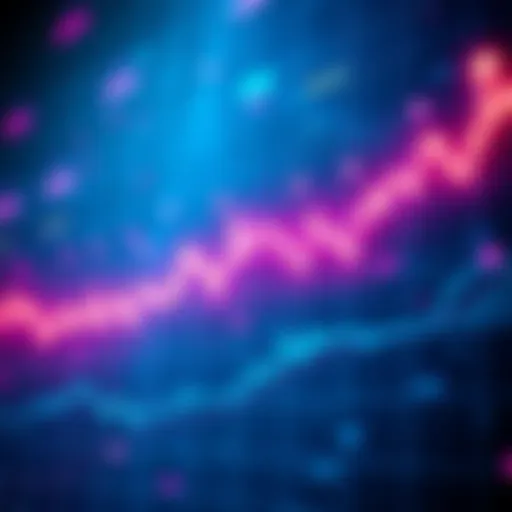 A detailed view of the XLM cryptocurrency chart showing upward movement and positive momentum indicators.