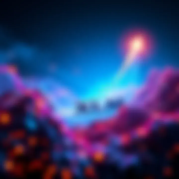 XLM Cryptocurrency Growth A graphic showing an upward trend in cryptocurrency values with XLM prominently featured, symbolizing growth and potential in the market.