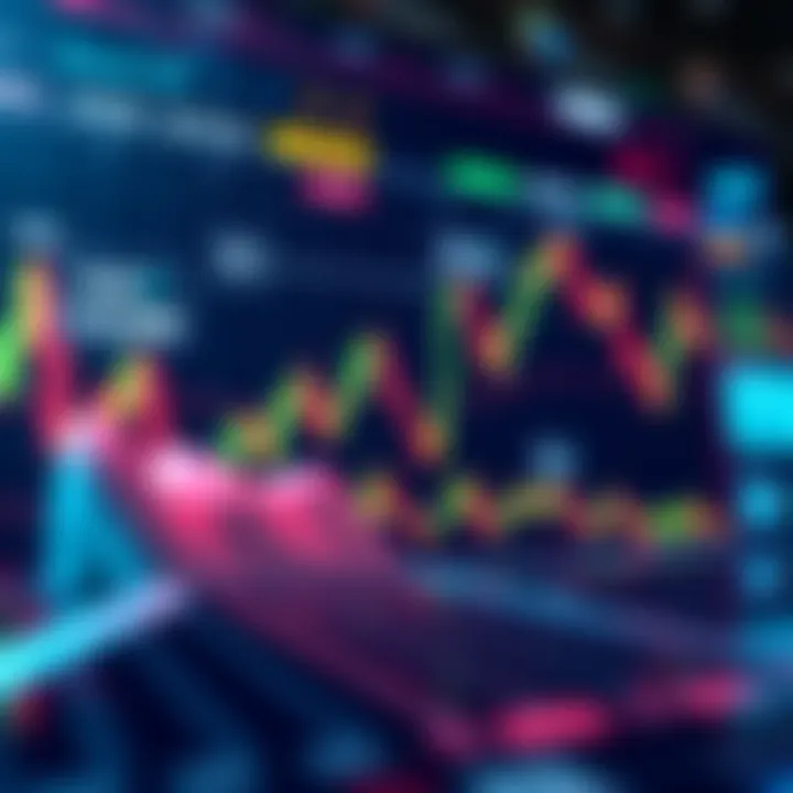 Graph showing key investment insights for XLM with financial charts and news headlines