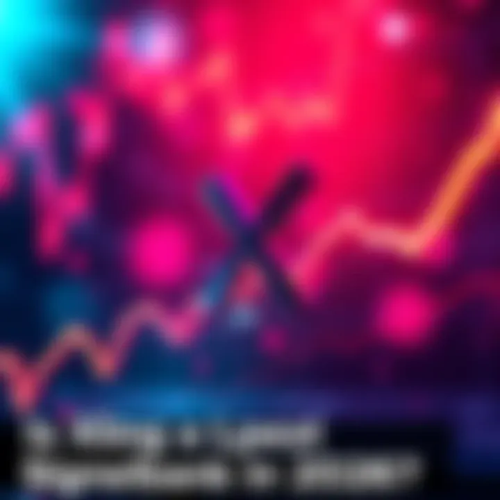 XRP logo displayed alongside a graph showing an upward trend, symbolizing a potential comeback in the crypto market