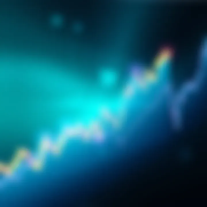 A downward trend chart showing XRP's decline alongside positive news about SUI's launch.