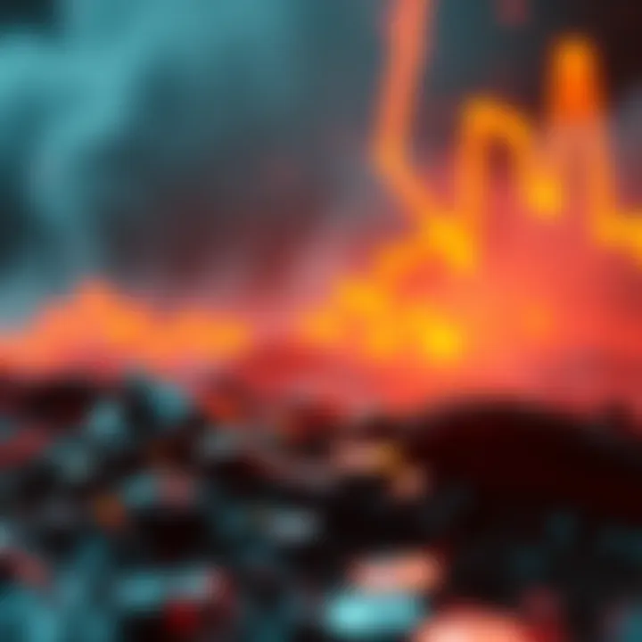 A visual representation of XRP's value dropping to 29 cents amidst rising tensions over Ukraine.