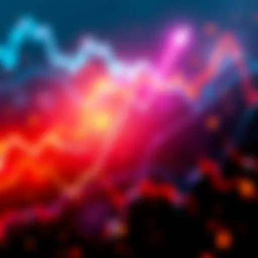 Graph showing XRP price trends with an upward trajectory, indicating potential breakout