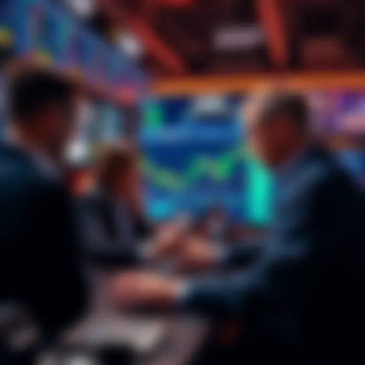 Traders analyzing XRP price charts with call options in focus
