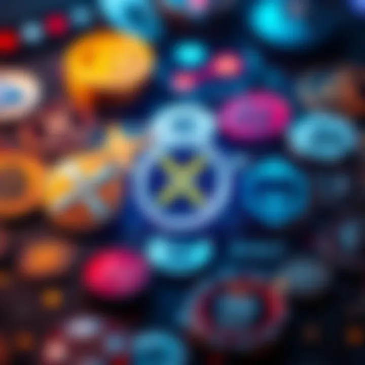 Graphic showing XRP alongside various stablecoin logos, highlighting investor interest in XRP despite stablecoin popularity