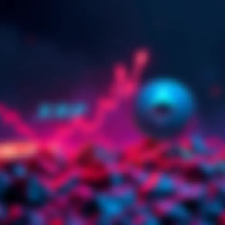 A graphic showing XRP and Ethereum logos with a rising graph indicating market trends