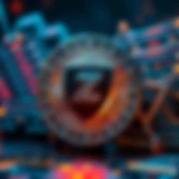 Graphic showing Zcash logo with a shield symbol, representing privacy and security in cryptocurrency.