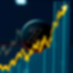 The Zcash logo alongside a rising stock market graph, symbolizing increasing demand for privacy-focused cryptocurrency
