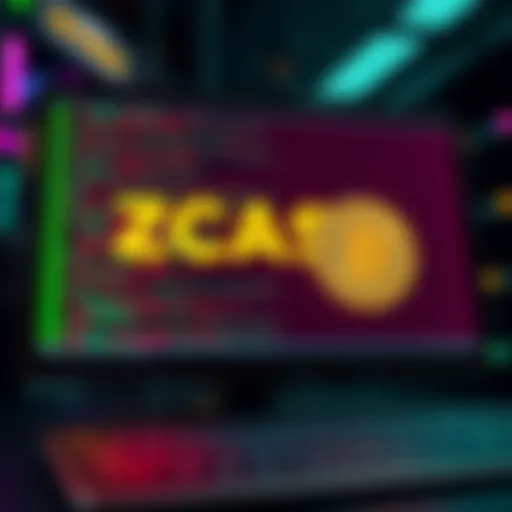A computer screen displaying code related to ZCASH vulnerabilities and Bitcoin comparison