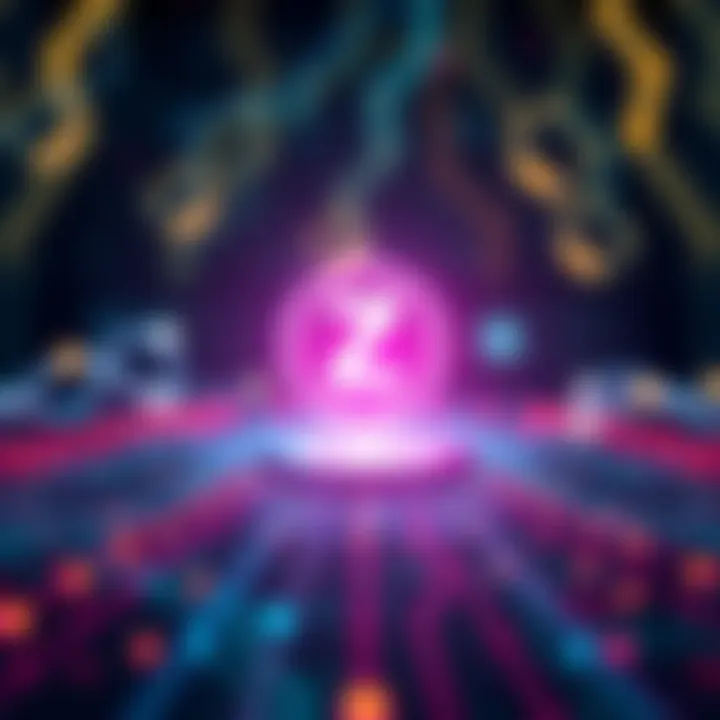 Graphic showing Zilliqa logo with speed and stability icons, highlighting EVM compatibility and upcoming node updates.